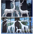Escultura de animais de simulação ao ar livre